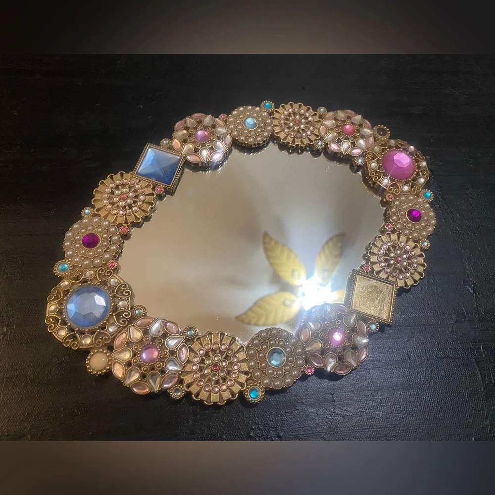 Fun, sequined mirror